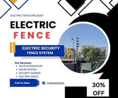 Electric Fence Smart System with App Razor Barbed Wire Gate Motor