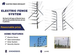 Electric Fence Smart System with App Razor Barbed Wire Gate Motor