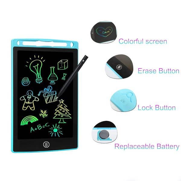 Creative Canvas: 8.5″ LCD Writing Tablet for Young Artists 7