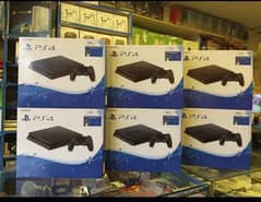 ps4 slim 500 gb complete box with warranty