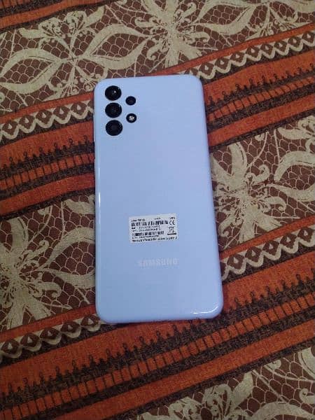 Samsung A13 light blue colour with box and charger 9