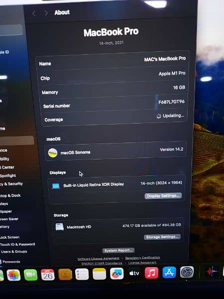 MacBook M1 Pro 2021 14 Inches 5