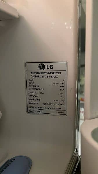 LG model GR s462QLC 1