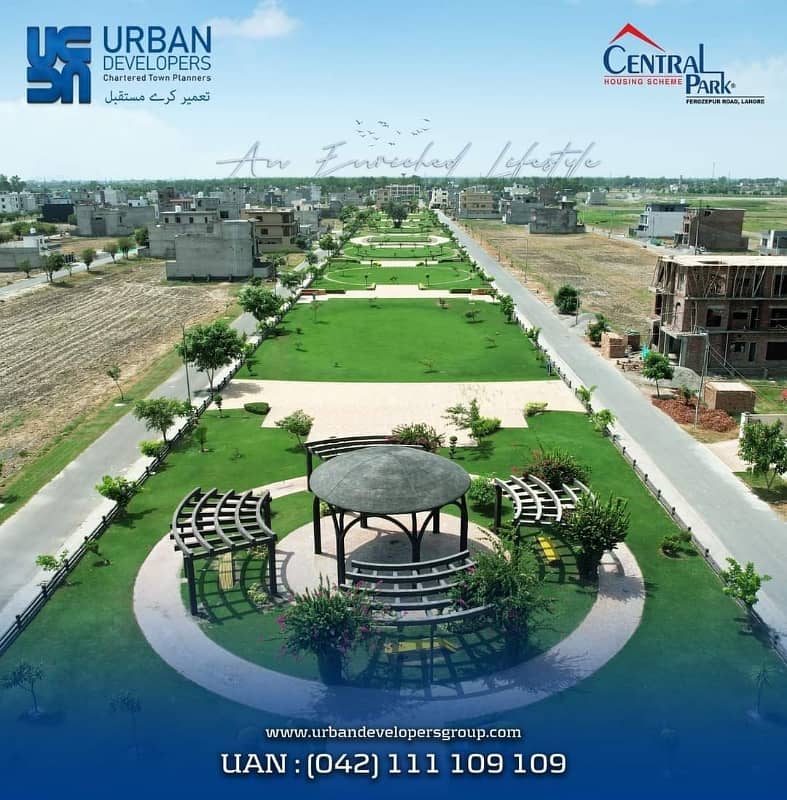 CENTRAL PARK LAHORE 3 MARLA PLOT ONLY 36 LAC ALL DUES CLEAR 4