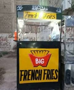 urgent sale fries counter complet setup