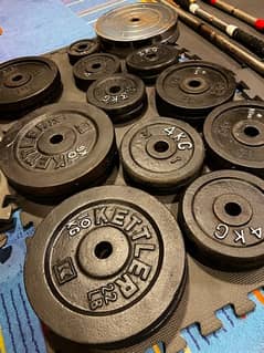 Rubber Coated Weight Plates | Rods | Plates