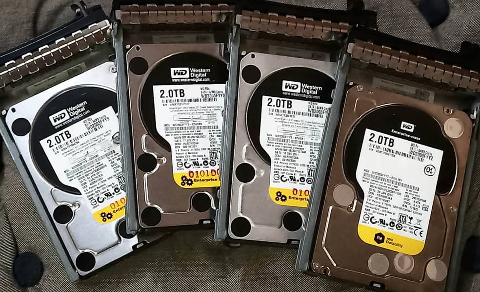 WD-RE 2.0TB ENTERPRISE GRADE 64MB/7200RPM/3.5IN 6GBPS HDD! 5