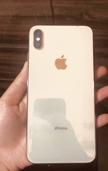 iPhone xsmax 64gb gold 0