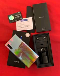 Samsung galaxy note 10 plus 12 GB RAM 256 memory full box 03193220564