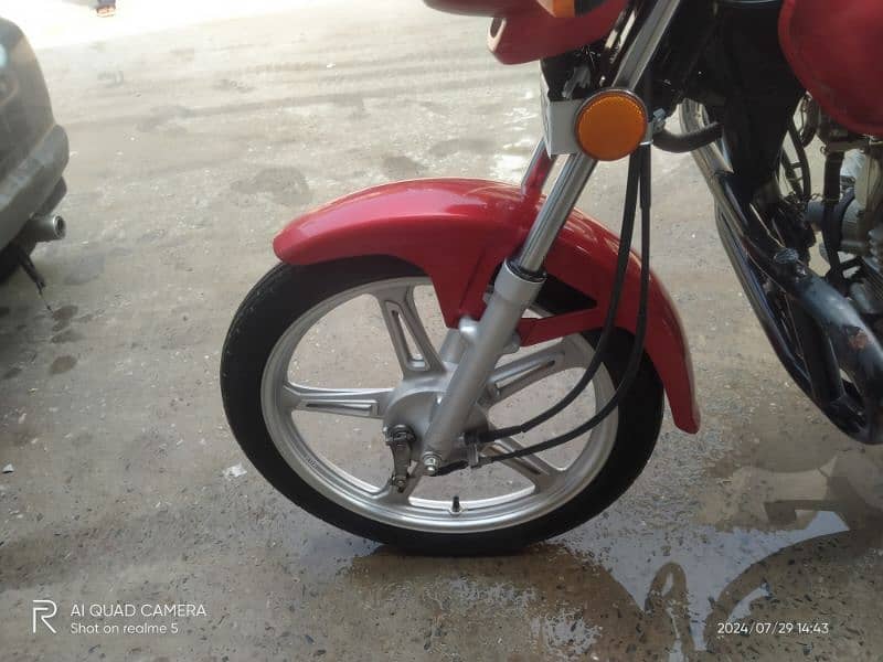 new condition gd110s 2022 model red color 03214985409 Whatsapp 1