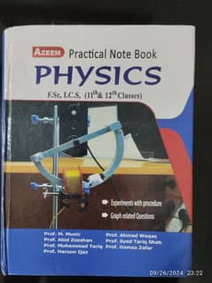 Physics Practical Notebook intermediate (NEW)