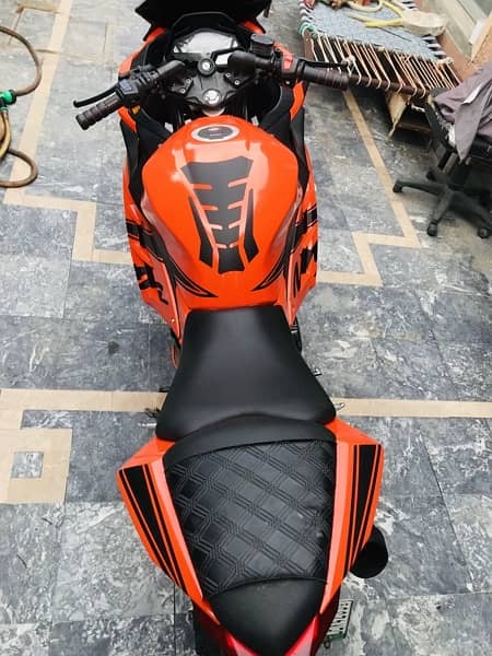 kawa saki ninja250 cc bike all documents  clear and lahore nmbr 2