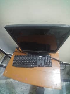 Dell pc windows 10 with lcd keyboard and Cables