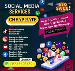 All social media services available