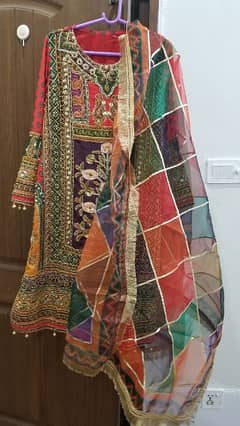 Mehndi dress