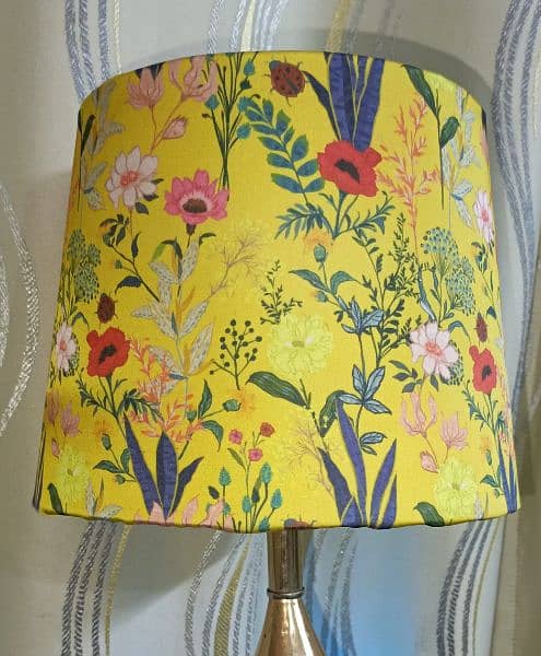 Printed and plain lamp shades in all sizes 2