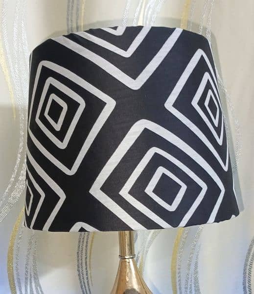 Printed and plain lamp shades in all sizes 3