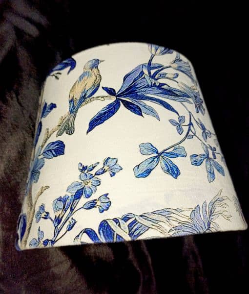 Printed and plain lamp shades in all sizes 7