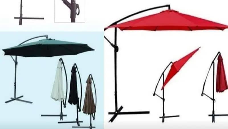 side pool umbrella, 1