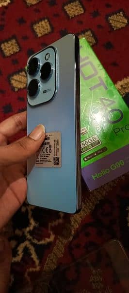 infinix hot 40 pro new phone complete box 2