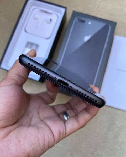 iPhone 8 plus 256 GB with full box WhatsApp number 03417057463 1