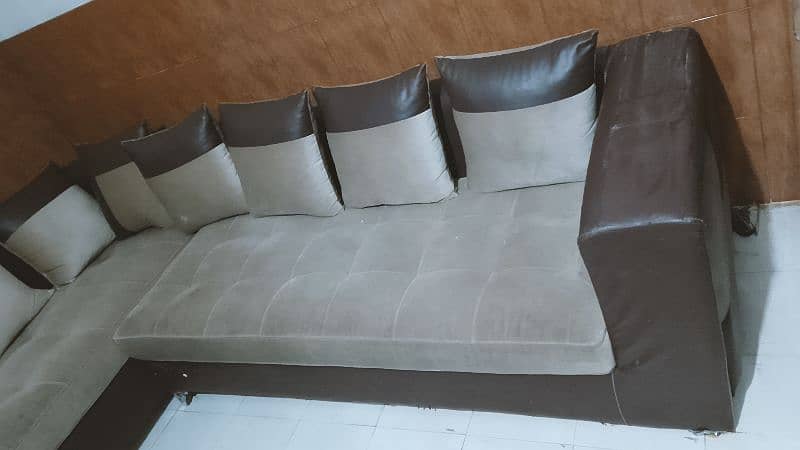 l shaped sofa for sale urgent 2