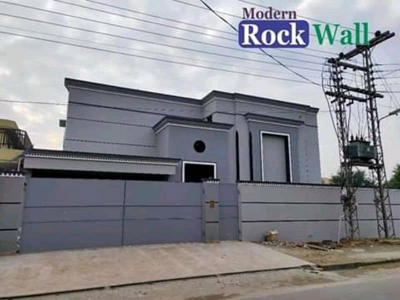 Modern Rock wall and House Decor 0