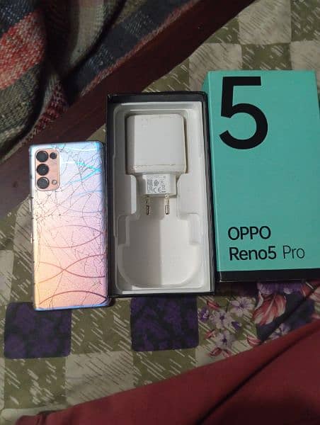 oppo reno5 pro 12+12,256,gb,penal brek saat jenman box charger hai 3