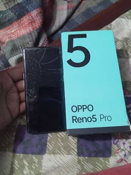 oppo reno5 pro 12+12,256,gb,penal brek saat jenman box charger hai 4