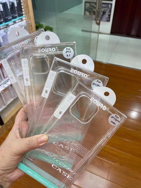 Iphone X,XR,Xs max,11,11promax,up to soon 16 promax Transparent Cover 1