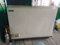 Wave deep freezer with salad bar