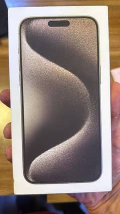 Iphone 15 Pro Max 256gb Brand New Box Pack Natural Titanium