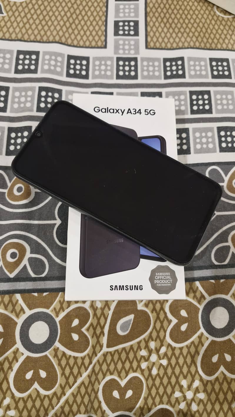 Samsung a34 256gb 10