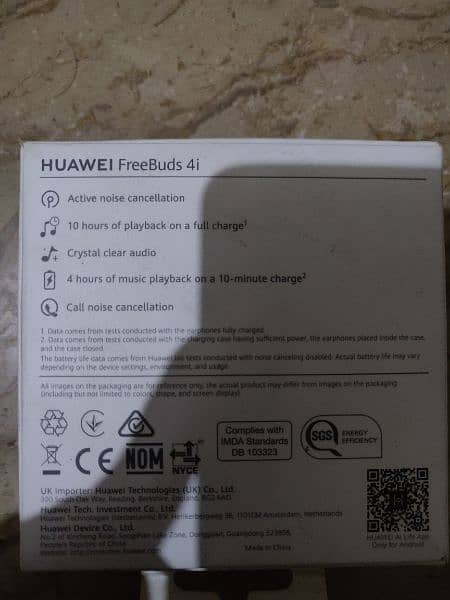 100 percent orginal Huawei freebuds 4i all ok no any fault 1