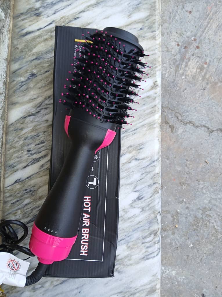 Hair Dryer Brush 3-in-1 Hot Air Brush Hair Styling Machine Brush for W 5