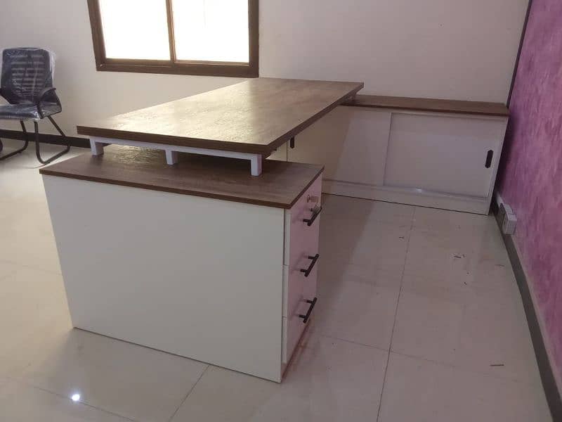 Office Table, Manager Table, Executive Table with side rack 13