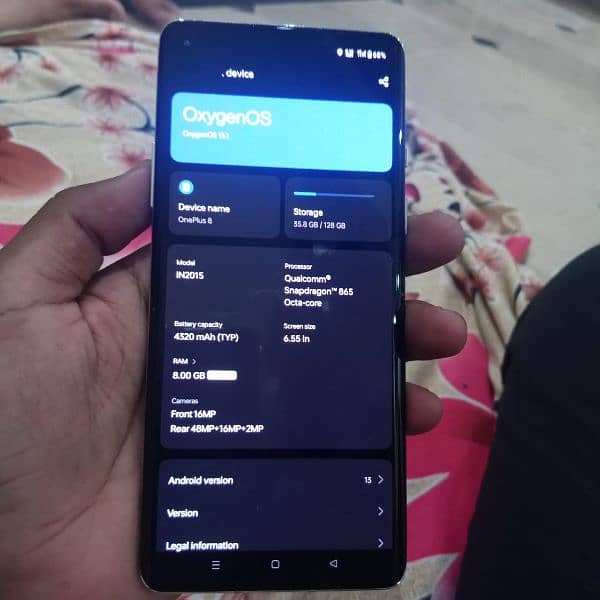 OnePlus 8 16GB Ram 128GB Rom Dual Sim PTA Approved 1