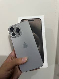 iPhone 15 Pro Max 256gb PTA Approved