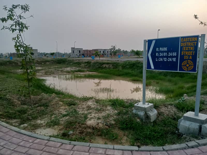 5 Marla Possession Plot in Bahria Orchard Low Cost Block E 4