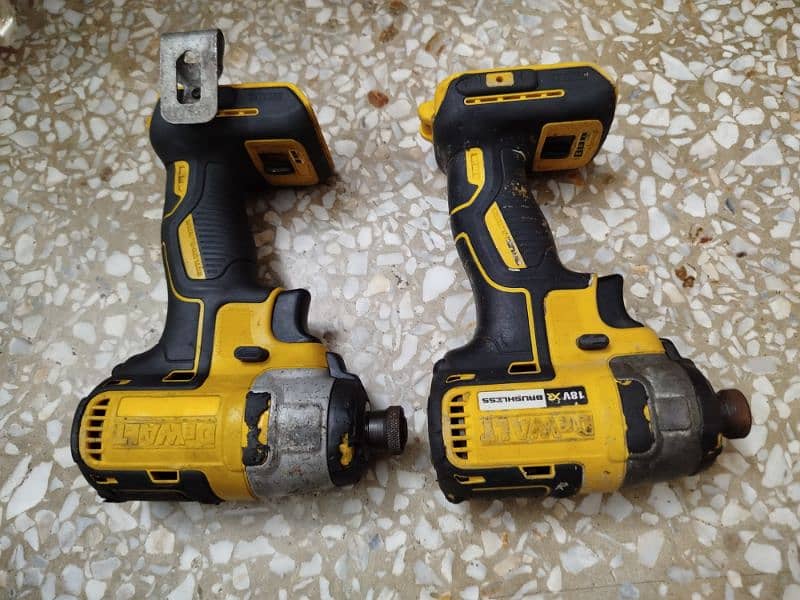 DeWalt ON original charger &  18V impact on conditions 2