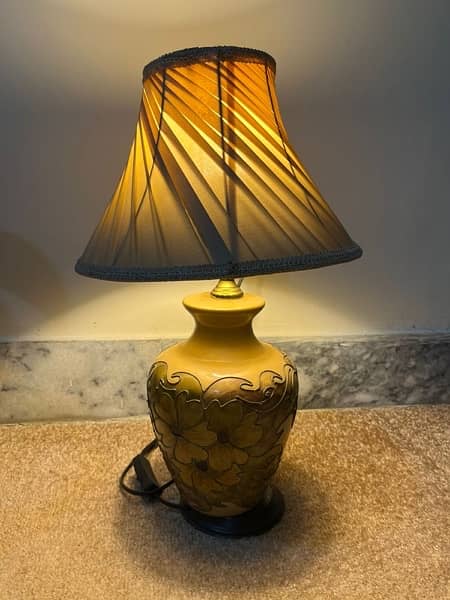 Ceramic hand painted table lamps 0