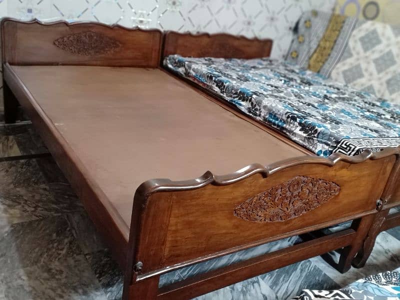 pure Tali solid wood single beds with mattress (03304386536) 7