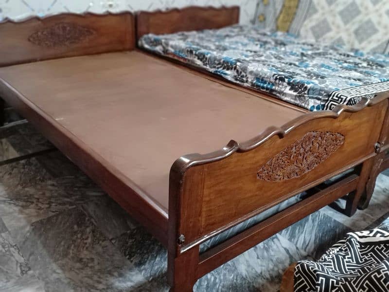 pure Tali solid wood single beds with mattress (03304386536) 11