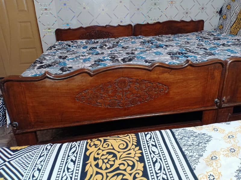 pure Tali solid wood single beds with mattress (03304386536) 12