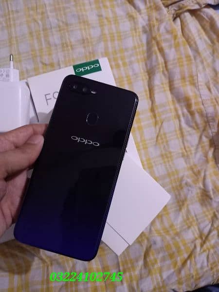 Oppo F9 Pro (128+6GB) Box with Charger| Lush Condition (100% ok Phone) 0