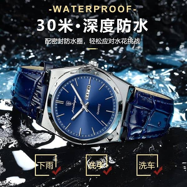 Men's Branded Luxurious Swiss Waterproof Wristwatch 9