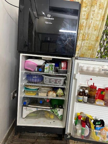 dawlance fridge in black 1