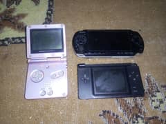 Nintendo Gameboy Ds Sony Psp