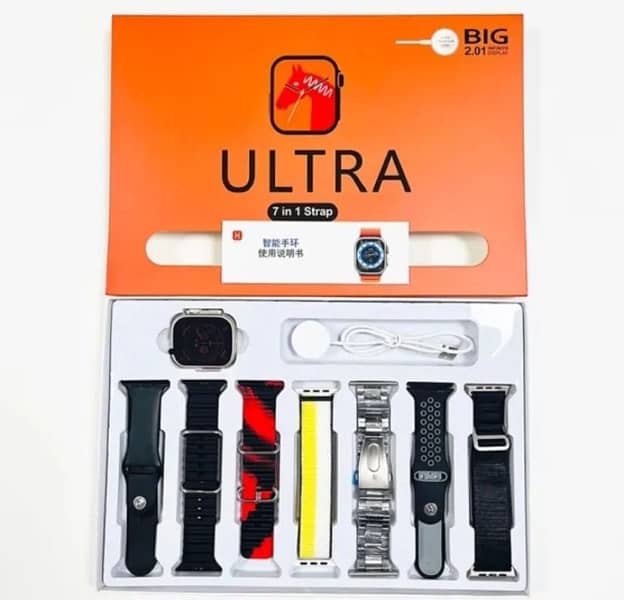 Laxasfit Ultra 7 in 1 Strap Watch 3