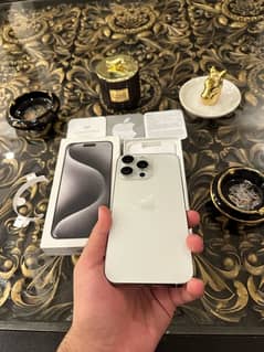 iPhone 15 Pro Max 256gb White Non PTA!